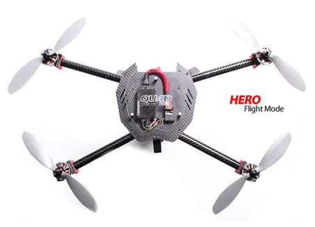 SteadiDrone QU4D - HERO Mode