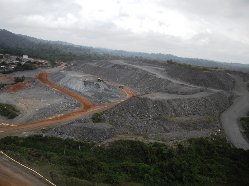 Micro Aerial Projects using a small uav to inspect a mine on a project in Africa