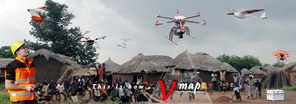 mapping anywhere in the world with Micro Aerial Projects and the  v-map precise aerial mapping system