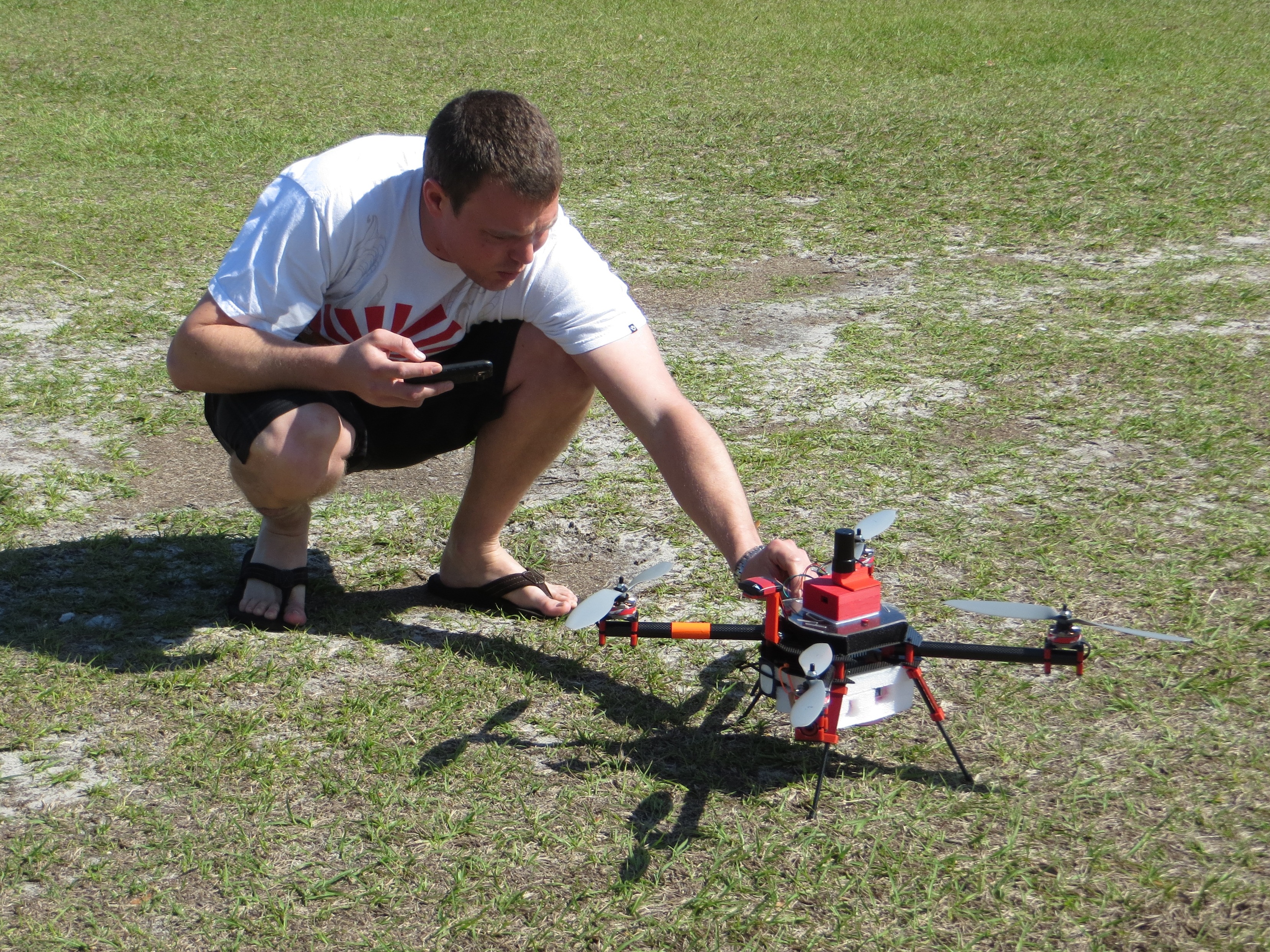 V-map system on a UAV