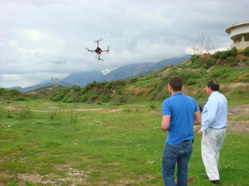 small uav testing