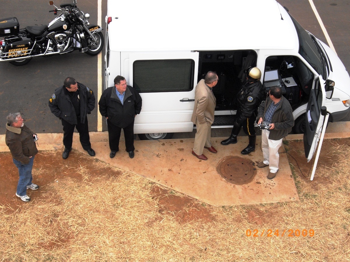 the mobile office of Micro Aerial Projects