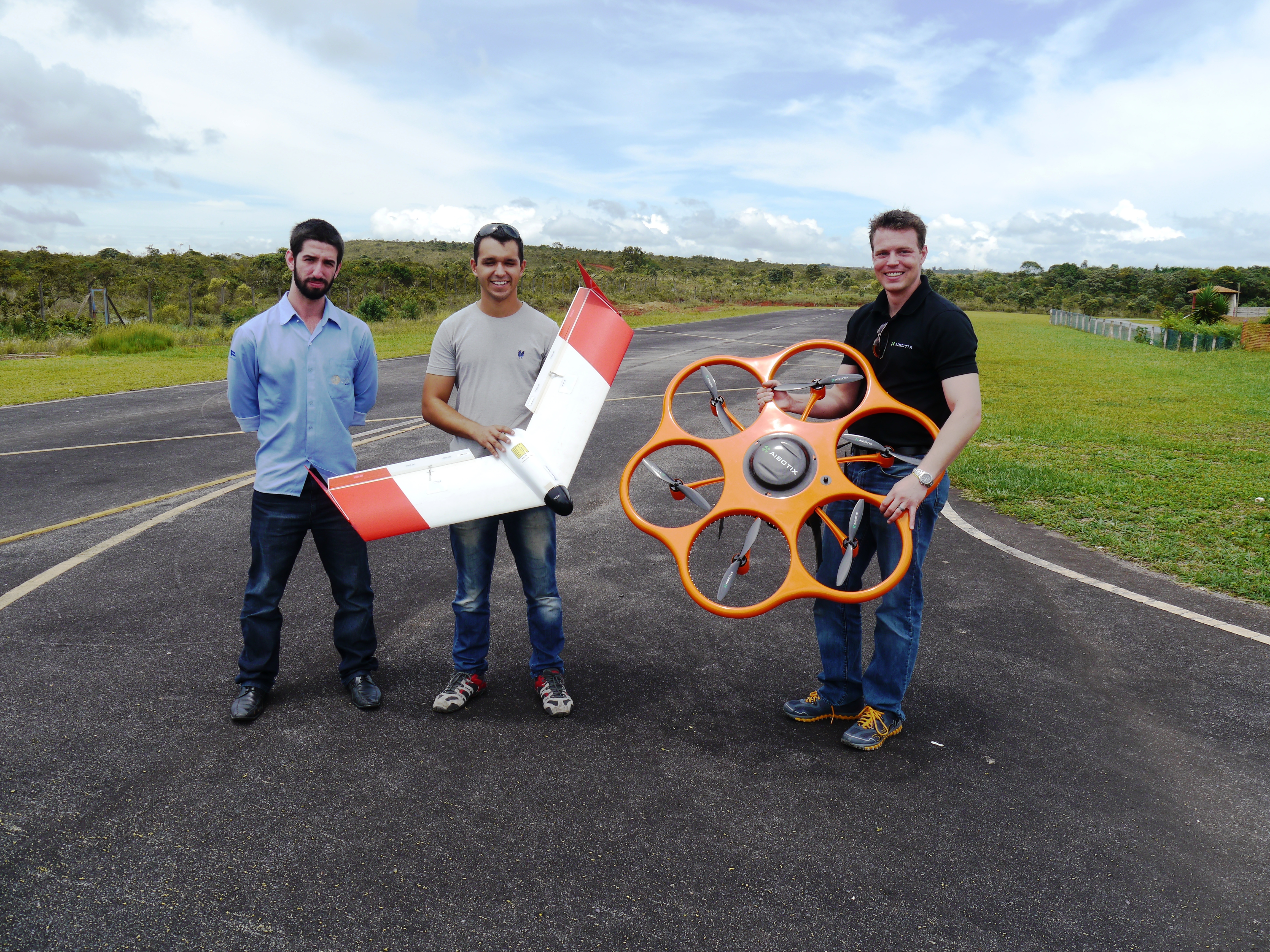 using small UAVs in Brazil