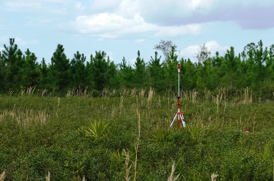 The v-map system of Micro Aerial Projects  set up as a reference station for aerial as well as ground work